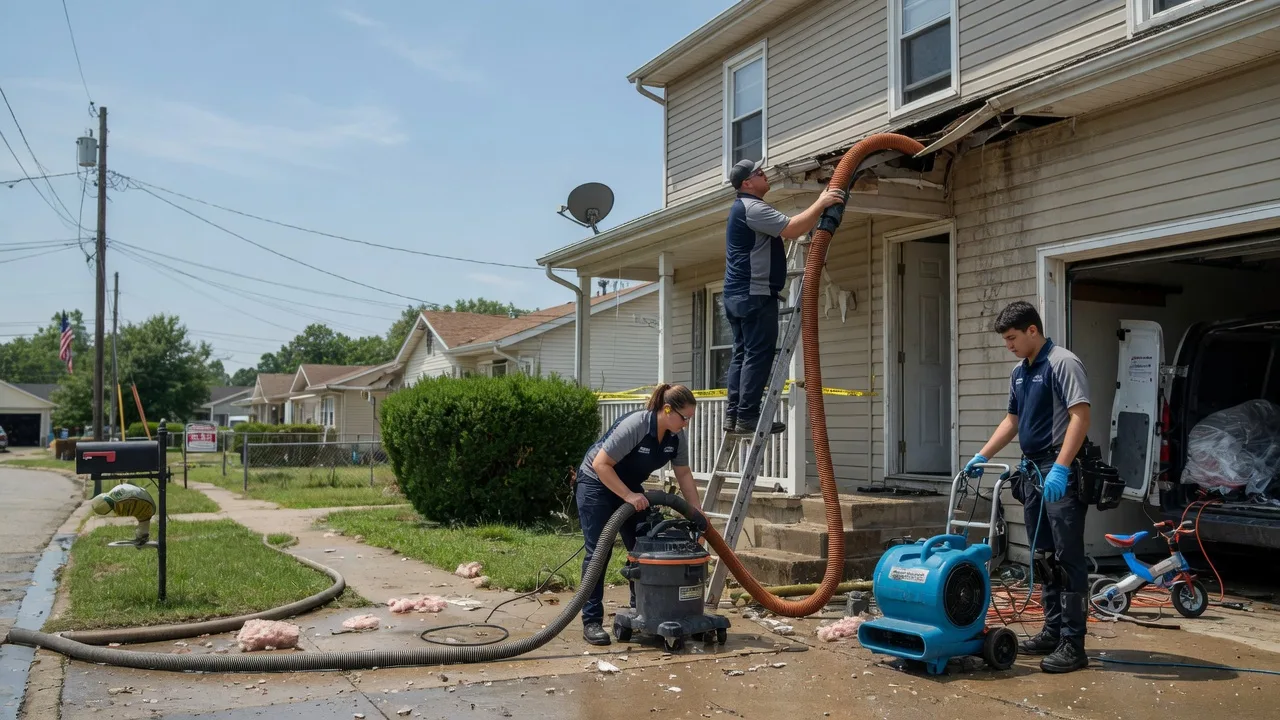 Water Damage Restoration in Burlington, WV near me